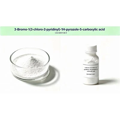 3-bromo-1-(3-kloro-2-püridinüül)-1 H-pürasool-5-karboksüülhape CAS 500011-86-9
