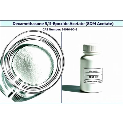 Deksametasoon 9,11-epoksiidatsetaat (8DM atsetaat) CAS 24916-90-3